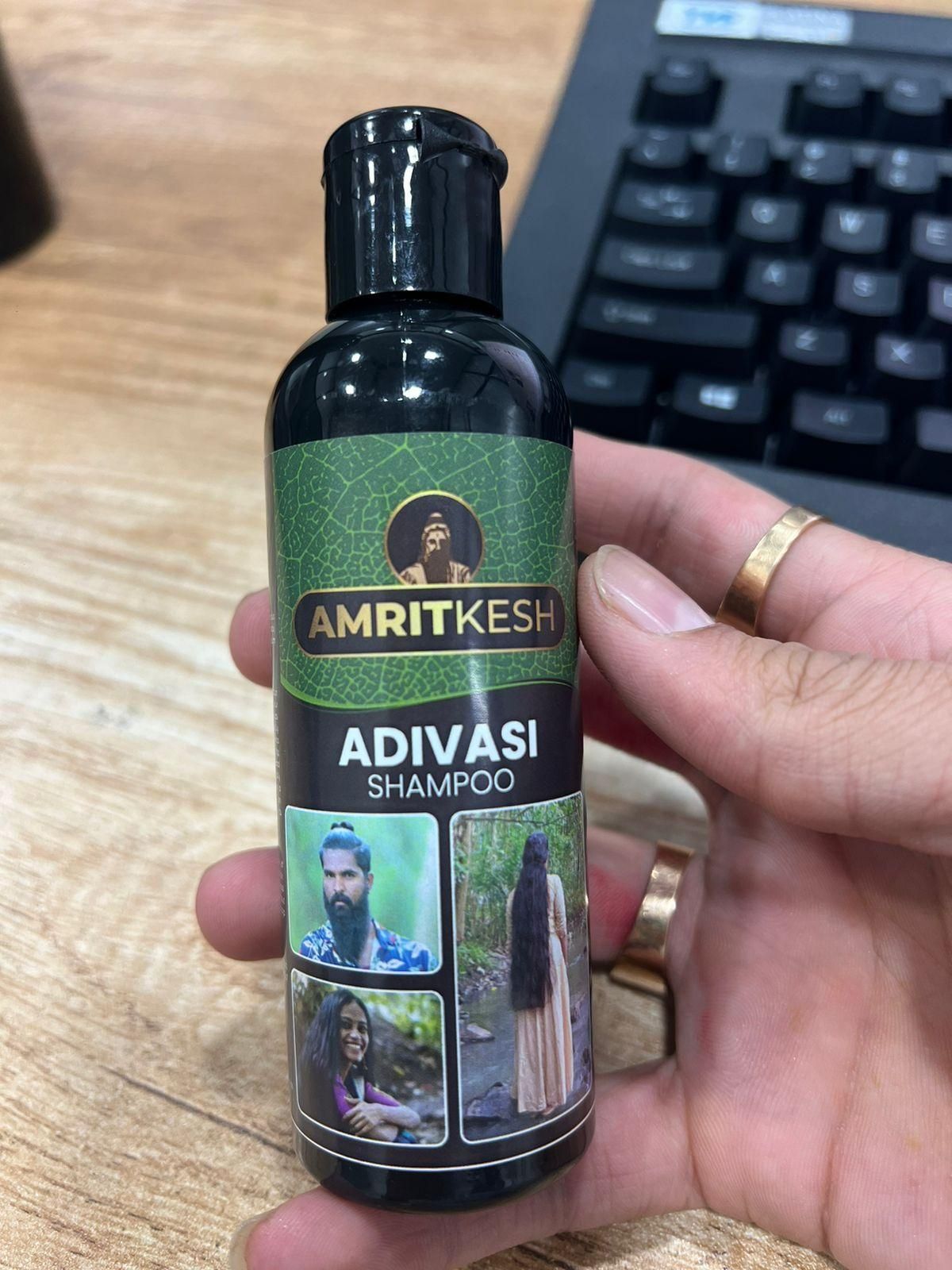 Amritkesh Adivasi Shampoo 100ml | Natural Hair Growth & Care